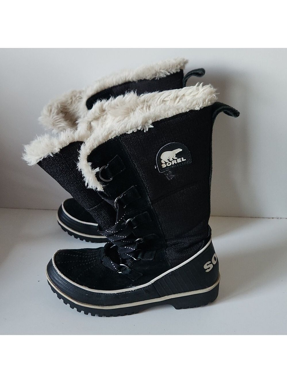 SOREL | Tivoli High II Shell Boots black sz 6 - Picture 2 of 5